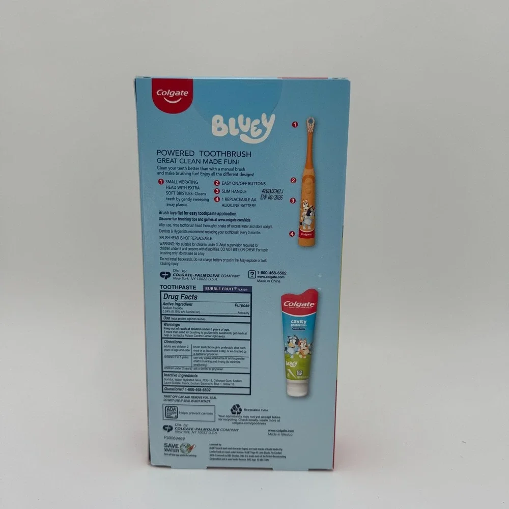 colgate bluey kids